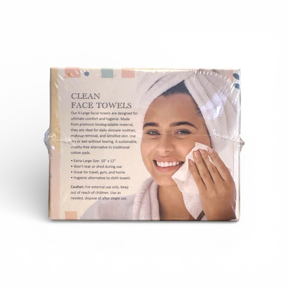 Pursonic Clean Face Towels XL box of 50 (A1) - Picture 5 of 5